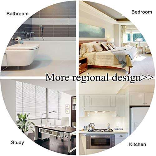 Soft and Absorbent Bathroom Mat Rug 80 x 200cmNon Slip Bath Mat Thickened Bath Rug, Washable Bedside Rug Carpet for Shower, bathtub, Kitchen and hotel, Floor Mat Carpet for Living Room and Bedroom (3) 4