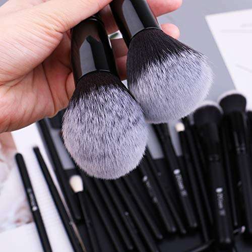 DUCARE Synthetic Bristles Makeup Brushes - Black , Pack of 27 , DRM-DF2725 3