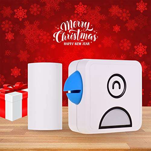 Aibecy Pocket Thermal Printer 58mm Wireless BT Printer 300dpi Photo Printer with 1 Roll Thermal Paper for Printing Labels Lists Making Journals Hand Account Planner Compatible with Android iOS 4