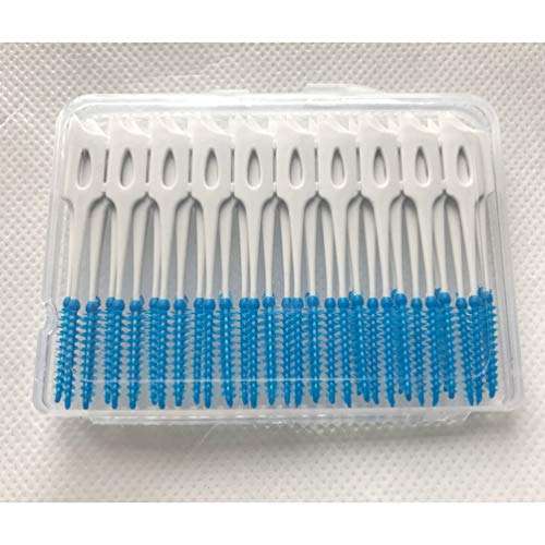 EXCEART 3 Box Interdental Brush Flexible Between Teeth And Braces Cleaner Toothpick Tooth Flossing Head Dental Brush For Oral Care Random Color 3