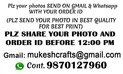 MUKESH HANDICRAFTS Love You Personalized/Personalise Wooden Photo Frame for All Occasions (Multicolour, 12x8 Inches) 5