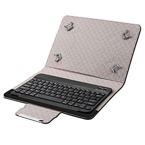 Acm Wireless Bluetooth Keyboard Case Compatible with Apple Ipad Mini 4 7.9 Inch Tablet Flip Cover Stand Study Gaming Black 3