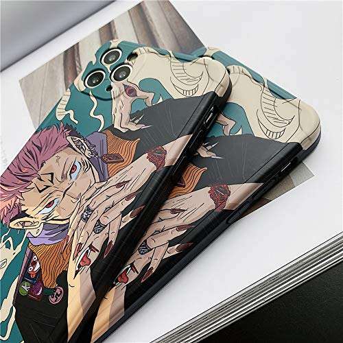 Anime Jujutsu Kaisen Cool Ryomen Sukuna Phone Case Cover for iPhone Series 6
