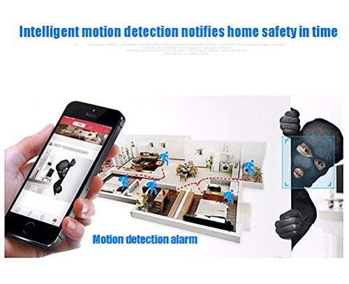 GAOJIAN Wireless 360░ Panoramic Camera Web Cameras Mobile Phone Intercom,Motion Detection?sd Storage 6