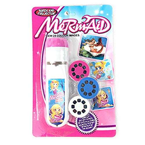 xiangyin 5 Style Projection Flashlight for Kids, Children Cute Cartoon Toy Projector Light, Night Photo Picture Light Bedtime Learning Fun Toys for Baby Toddlers 5