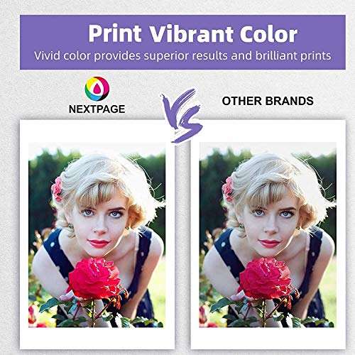 NEXTPAGE Compatible 920xl Ink Cartridges for HP Replacement for HP 920 XL 920XL Ink Cartridge Work with HP Officejet 6000 6500 6500A 7000 7500 7500A Printers, HP Printer Ink 920XL 8 Pack 4