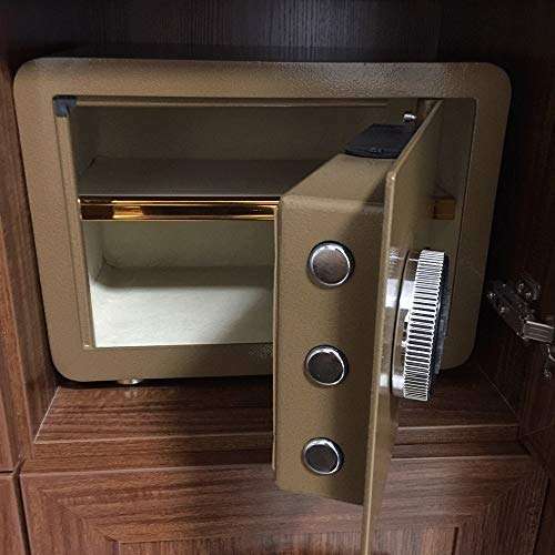 DFEIL All Steel Home Security Electronic Lock Box Safe Digital Safe Steel Construction Safety Boxes Home Office Business Jewelry Cash Box 6