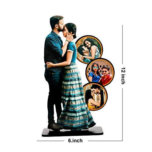 RainbowGifts Mdf Photo Wall Decor (6 x 12 inch, Multicolour) 3