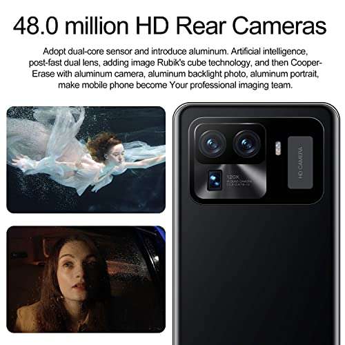 Duanmuci M11 Uitra+ Super Rugged Smartphones Unlocked, MTK6899 48MP Rear Camera 4GB RAM+64GB ROM 6800mAh Battery 7.3" HD Phone 6