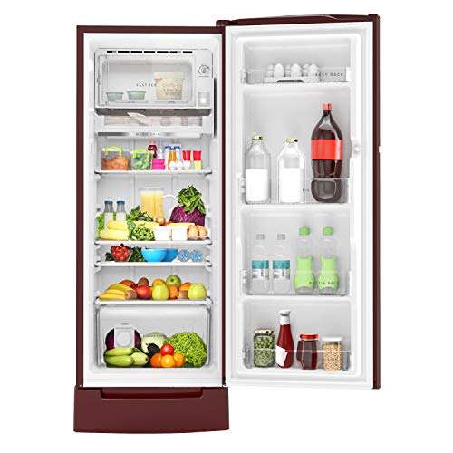 Whirlpool Ice Magic PRO 215 L 3 Star Direct-Cool Single Door Refrigerator (230 IMPRO ROY 3S, Wine Mulia) 5