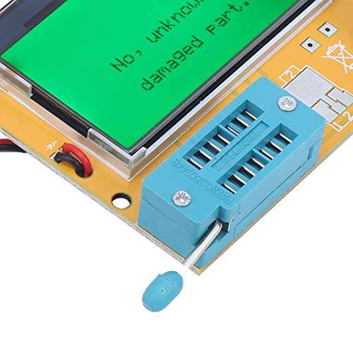Graphical Transistor Tester,LCR-T4 Multifunctional Mosfet Resistor Capacitor Diode Inductor Automatic Checker Detector, 128X64 Pixel LCD Display 4