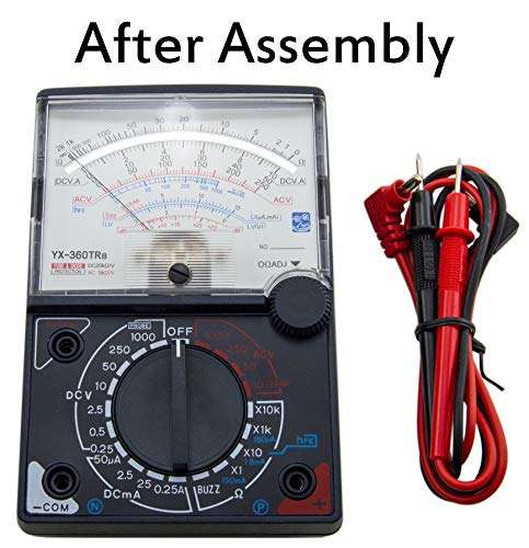 DIY Analog Multimeter Soldering Practice Kit with Assembly Manual, Build Your Own Multitester by EX ELECTRONIX EXPRESS 4