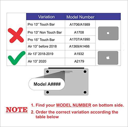 Theskinmantra Think Positively Decal Skin for Apple MacBook Air 13 inch Retina and M1 chip with Round Edges & Apple Logo Cutout (A Packs of 1pc and Model Compatible A2179 A1932 A2337 only) 3