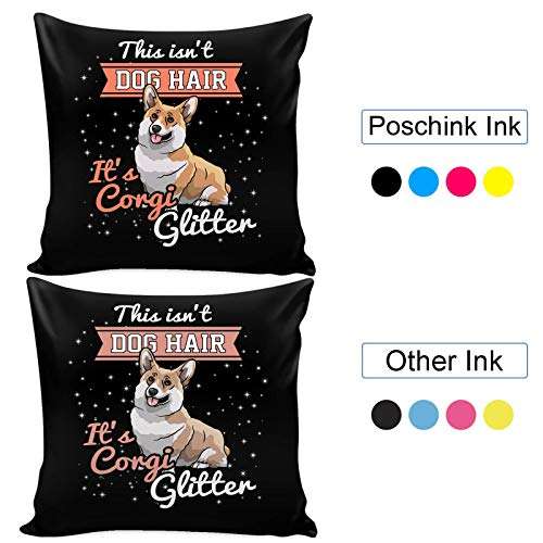 Poschink Sublimation Ink Refill for ET2720 ET2760 WF7710 WF7720 ET4700 ET2760 WF7210 WF7100 WF3720 C88 C88+ Inkjet Printers Heat Press Transfer on Mugs, Plates, Polyester Shirts, Phone Cases etc 6