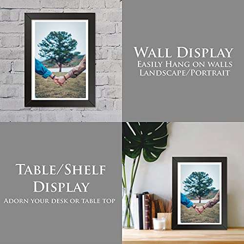 A Perfect Gifter A4 Size Valentine Black Gift,Photo Clip with Stand, Love Gift,Rose Day Gift,Teddy Day Gift, Propose Day Gift,Home Décor 6