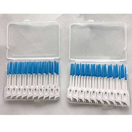 EXCEART 3 Box Interdental Brush Flexible Between Teeth And Braces Cleaner Toothpick Tooth Flossing Head Dental Brush For Oral Care Random Color 5