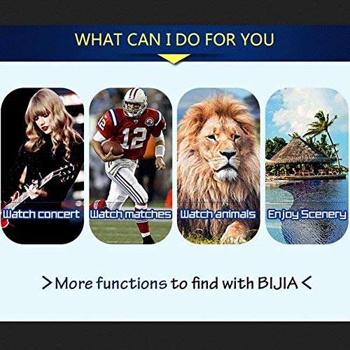 Portable High Power 20X50 Binoculars with HD Lens for Birdwatching, Hunting, Sightseeing, Watching Sports Events and Concerts, Black, Waterproof 5