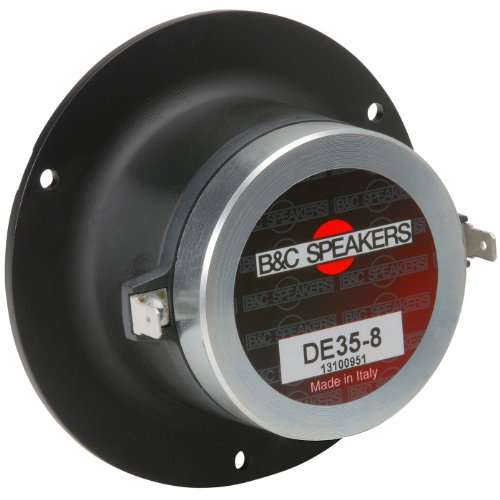 B&C Speakers B&C DE35 Neodymium Mylar Bullet Tweeter 3