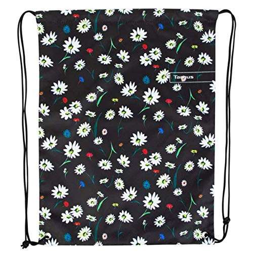 Targus Sport School Student and Commuter Backpack Bundle with Matching Gym bag, Lunchbox, and Pouch, Reflective Safety Material, Water Bottle Pocket, for 15.6-Inch Laptop, Flower Daisy (BUS89107GL) 6