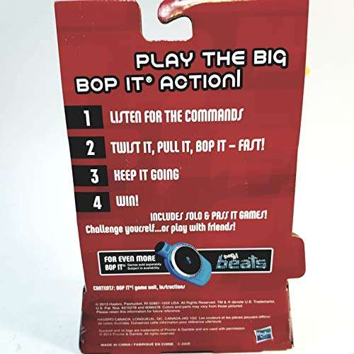 Basic Fun BOP IT Micro Series Edition Pocket Travel Handheld Portable Strategy 1 Or More Player Game 3