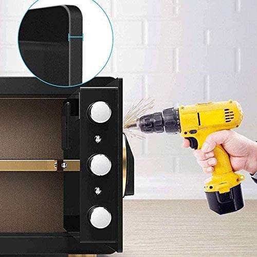 DFEIL All Steel Home Security Electronic Lock Box Safe Digital Safe Steel Construction Safety Boxes Home Office Business Jewelry Cash Box 4