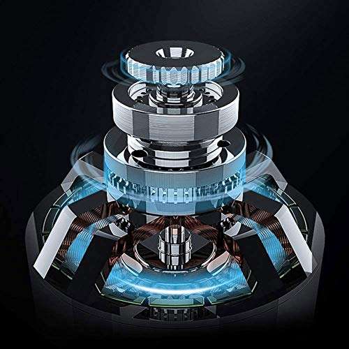 Shredder for Home/Office Paper Shredder,Cross-Cut Paper and Credit Card Shredder, Security Level P-4,10 Pieces Can Be Crushed at A Time, Lasting 10 Minutes, 15L Capacity 6