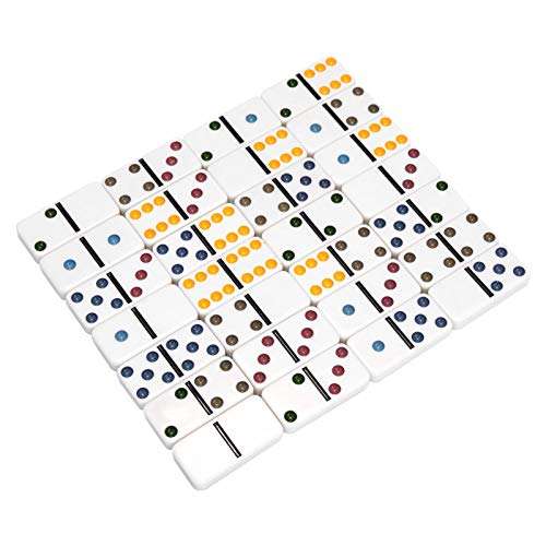 Roeam Dominoes Blocks Set Funny Dominoes Leisure Sports Goods for Kids The Elderly Board Games Recreational Travel Game Toys 4