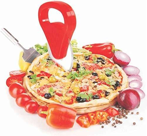 Maharaj Mall Pizza Cutter Wheel, Pizza Sharp Blades, Stainless Steel Cutting Wheel 4