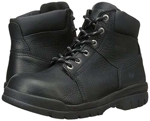 WOLVERINE Marquette Slip Resistant 6" Work Boot Men 7 Black 6