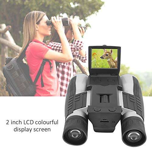 DAUERHAFT LCD Binocular Telescope 32GB FS608 Binocular Telescope FS608 for Outdoor Video Recording 6