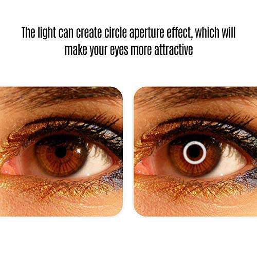 18 Inch Dimmable SMD LED Ring Light Kit 48W Stepless Brightess Adjustment 3200K-5600K Lighting Ringlight with Tripod Stand Carrying Bag Cell Phone Holder Hot Shoe Adapter 5