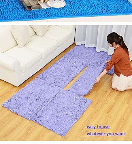 WorldCare® Bath Toilet Carpet Mats And Rugs For Bathroom Water Absorbing Rug Kitchen Carpets Bedroom Floor Mats : Style 13 (Imported Item)42392 3