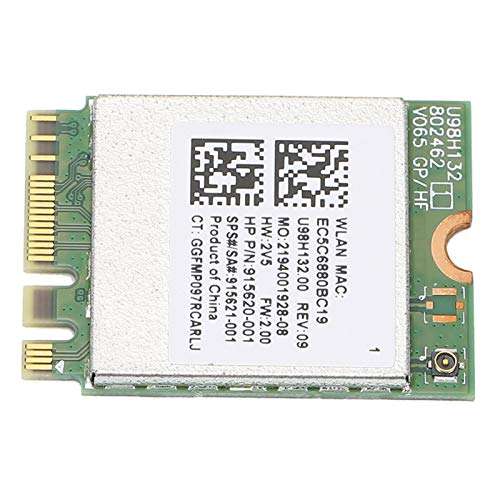 WiFi Card Laptop, Wireless Card M.2 Interface 433M Internet Speed 4.2 for Desktops for Laptops 6