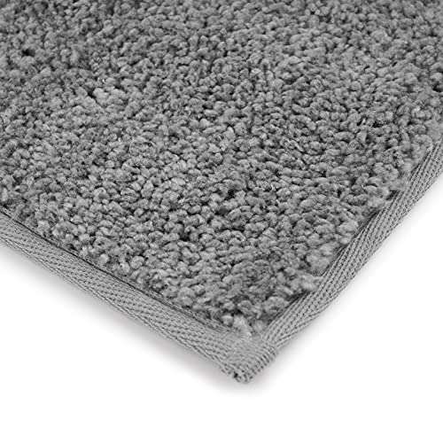 Lykke Decor Anti-Slip Bath Mat Microfiber Soft, Size 50 x 75 cm - Bathroom Rugs - Suitable for Kitchen, Bedroom and Bathroom, Dry Fast Water Absorbent & Machine-Washable - Set of 1 5