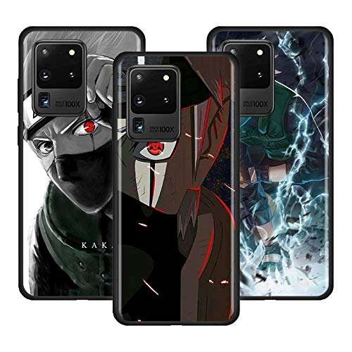 The Cases for Galaxy Note 20 Ultra Anime Naruto Kakashi Phone Cases for Samsung Galaxy Note 8 9 10 Plus S8 S9 Plus S10 E Plus S20 Plus Ultra Cover Coque (3, for Galaxy Note 20) 6