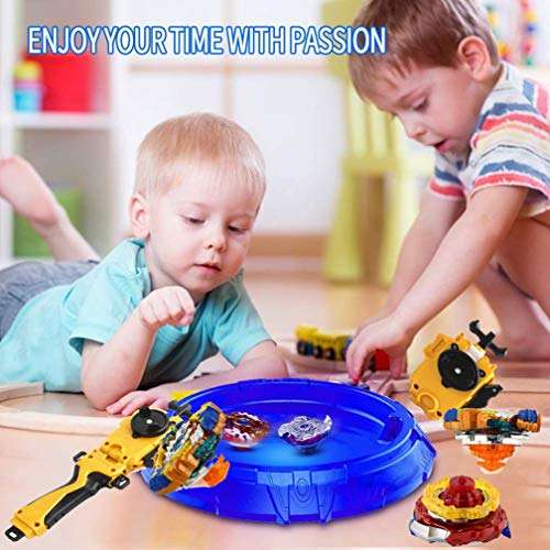 Bey Battle Evolution Blade Turbo Random String Launcher Grip God Bay B-150 Booster Union Achilles Cn.Xt+Retsu Spinning Top Games & Accessories Bey Burst Gaming Top Battling Gyro Starter Set Boy's Gift 4