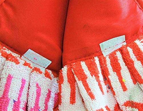 N G Products Double Sided Printed Soft Cotton Hanging Hand, Towel Napkin for Wash and Kitchen Basin (Multicolor) - Pack of 3 6