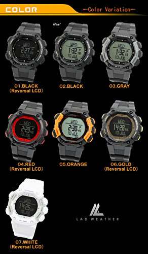 LAD WEATHER GPS-Navigation Altimeter-Digital-Compass Heart-Rate-Monitor Triathlon-Climbing-Jogging-Outdoor-Watch (Black+) 3
