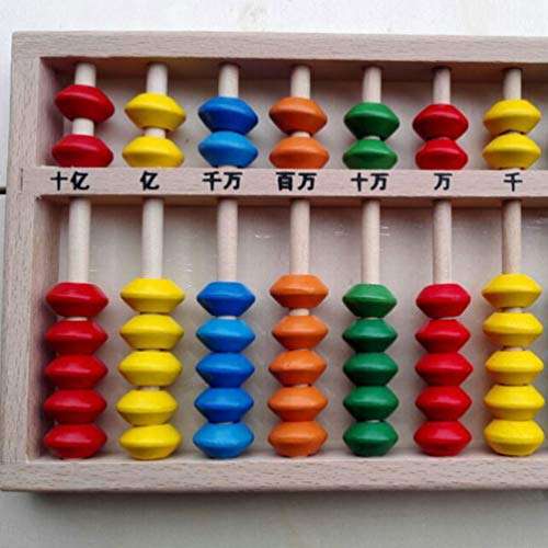 TOYANDONA Number Abacus Wooden Calculating Tool for Children Students Kids Early Education Supplies 3