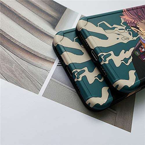 Anime Jujutsu Kaisen Cool Ryomen Sukuna Phone Case Cover for iPhone Series 4