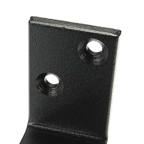 LTEFTLFL Adjustable Hardware Sliding Barn Door Wall Guide Door Bottom Floor Guide with Screws 4