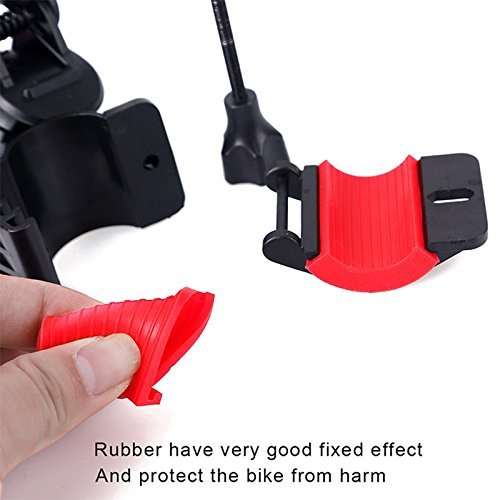 CQLEK® Best Bike Mobile Holder for Motorcycle Mobile Mount & Stand 360 Rotation for All Bike Handle Grip 5