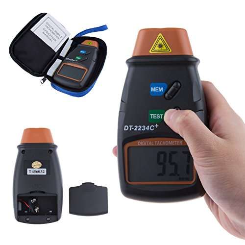 Sunsbell New Digital Laser Photo Tachometer Non Contact RPM Tach 3