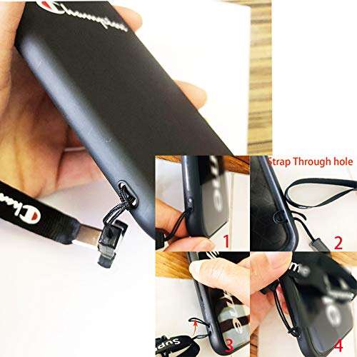 Atiptop for iPhone 7 Plus case, for iPhone 8 Plus Case,Champion Letter Wristband Phone Case Cover Lanyard for Apple iPhone (iPhone 7 Plus/iPhone 8 Plus) 6