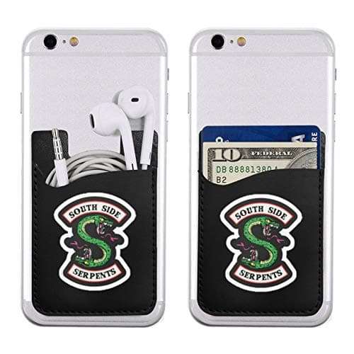 Riverda-Le Cell Phone Card Holder Stick-On Id Credit Card Wallet Phones Case Pouch Sleeve Pocket for Many Smartphones 6