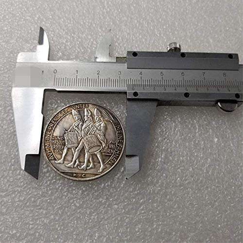 MarshLing 1912 Germany ReichsMark Old Coin - Hand Carved Uncirculated Coins - Make Knight German-Commemorative Coin Gifts for Boys/Girls/Adults Gift Forever 6