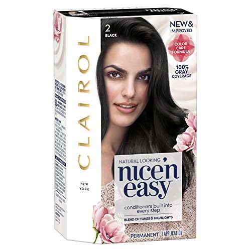 Clairol Nice N Easy Permanent Hair Color, 2 Black 4