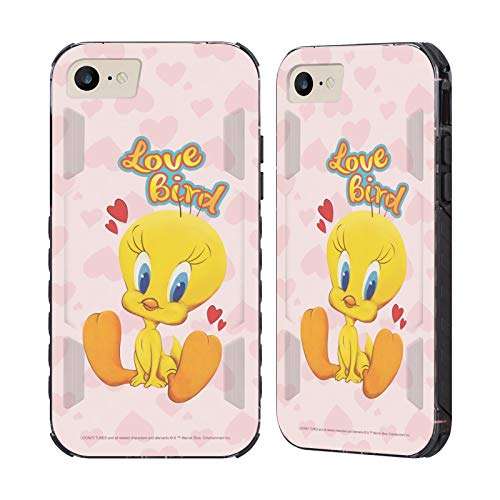 Head Case Designs Officially Licensed Looney Tunes Tweety Season Black Evolution Case Compatible with Apple iPhone 7 / iPhone 8 / iPhone SE 2020 2