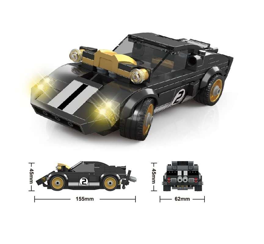 SIBIT Supercar Building Blocks Toys Speed Champions Racing Car Kit Collectible Sport Cars Model Ideal Gifts (193 pcs) 4