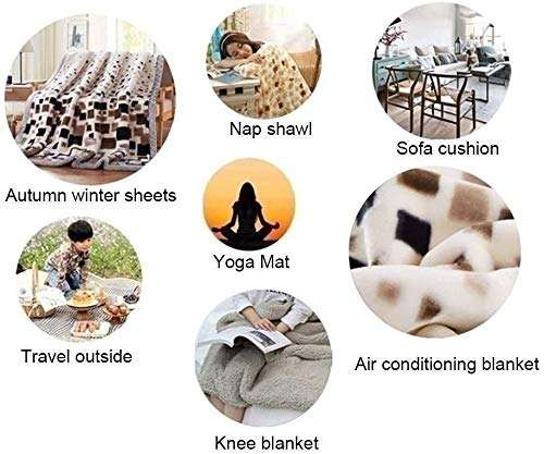 Plush blanket is soft Demon Slayer/Shade Character 3D Printed Blanket Cartoon Anime Characters Soft Plush Flannel Blanket Quilt Anime Fans Otaku Gift Bedding (Color : Flannel, Size : 150x200cm),Size:1 4